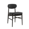 Wood Leather Chair 02
