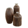 Brown Lines Vase Set 01