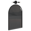 Black Arch Bathroom Mirror 01