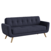 Blue Mid Century Sofa 01