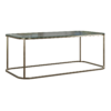 Rectangular Glass Metal Coffee Table 01