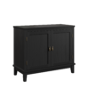 Black Painted Wood Sideboard 01