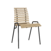 Curvy Slat Garden Chair 01