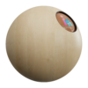 Wood Maple Mandal Natural