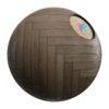 Herringbone Natural Wood Floor