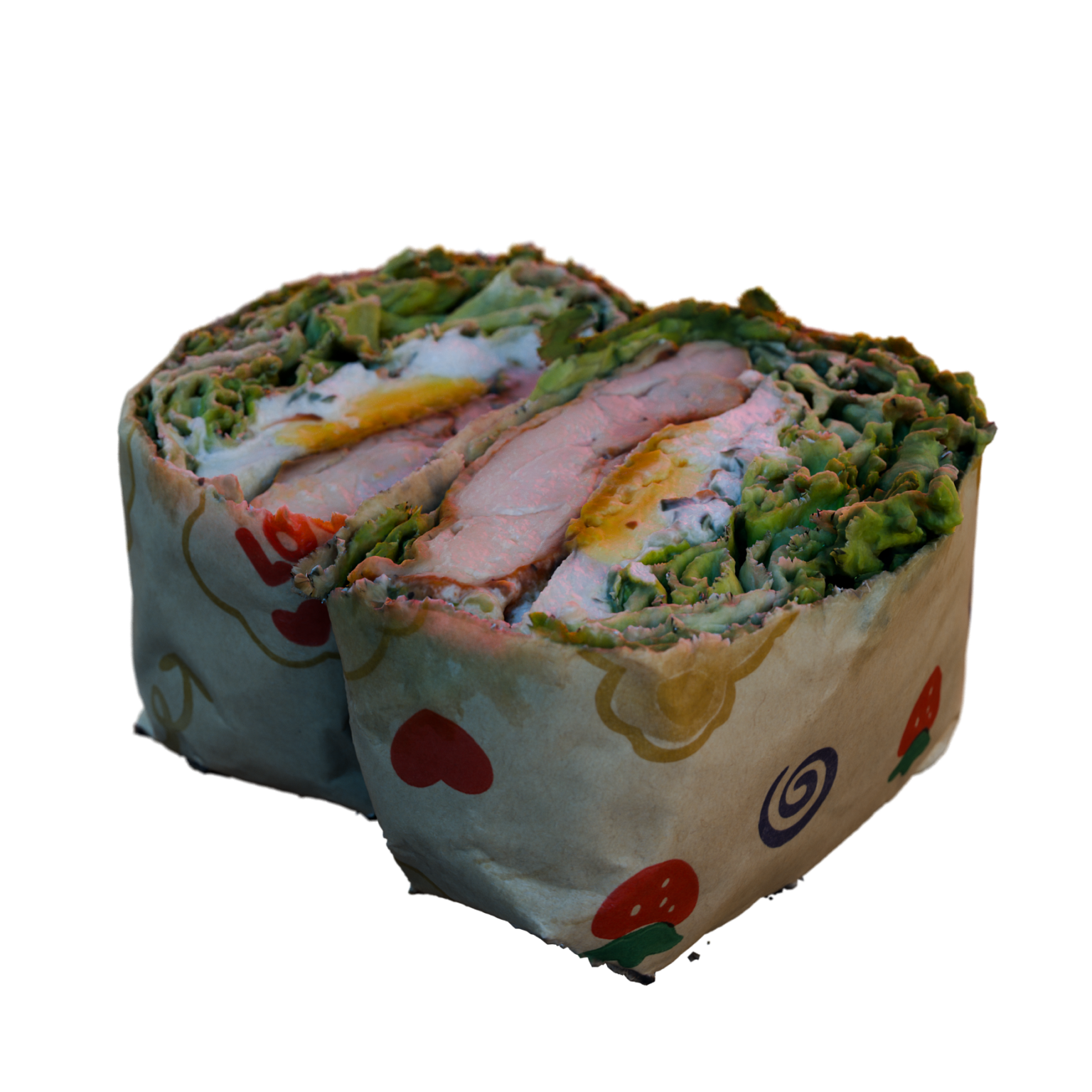 Chicken wrap 01 imeshh 3d model for blender 4 0 