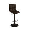 Industrial Leather Stool 03