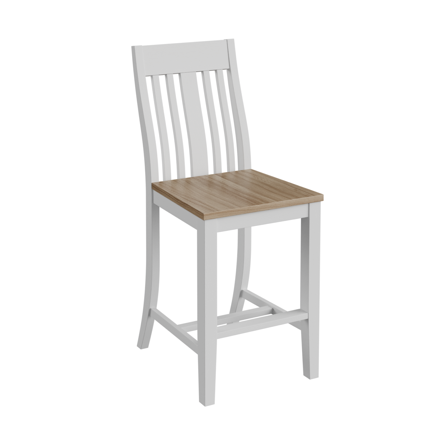 white-farmhouse-stool-02-imeshh-3d-model-for-blender-4-0