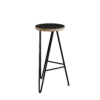 Industrial Wood Stool 03
