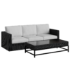 Rattan Sofa Set 01