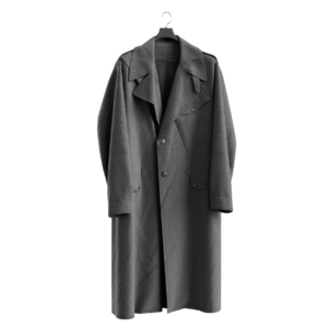 Hanging Trench Coat 01
