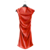 Hanging Ruched Mini Dress 01