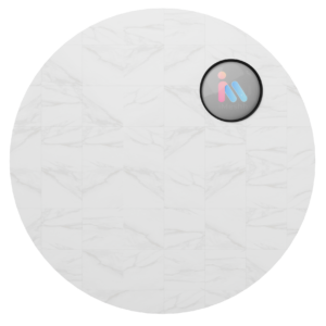 White Subtle Marble Tile GeoNode 01