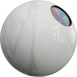 Subtle White Marble 01