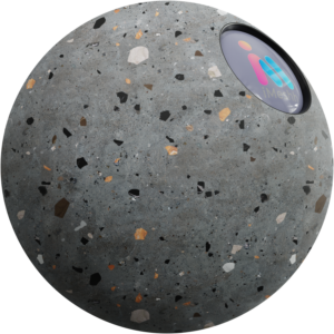 Coal Ember Terrazzo 01