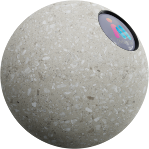 Taupe Crystal Terrazzo 01