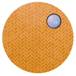 Glazed Metro Orange Ceramic Tile GeoNode 01
