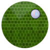 Glazed Green Square Ceramic Tile GeoNode 01