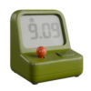 Retro Mini Arcade Clock 01