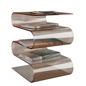 Wavy Acrylic Coffee Table 01