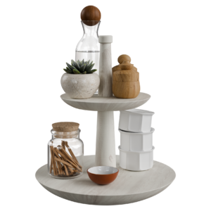 Tiered Serving Tray 01