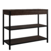 Dark Open Frame Sideboard 01