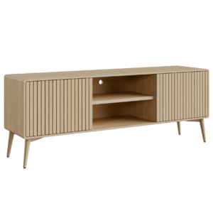 Slatted Sliding Sideboard 01
