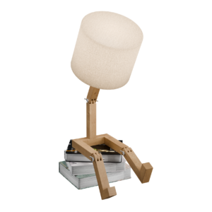 Wooden Friend Table Lamp 01