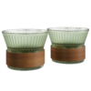 Frosted Green Glasses 01
