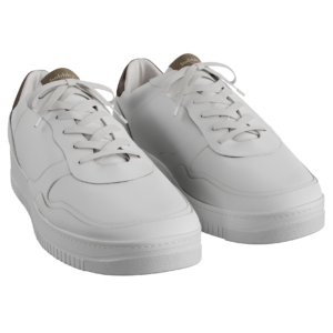 White Leather Sneakers 01
