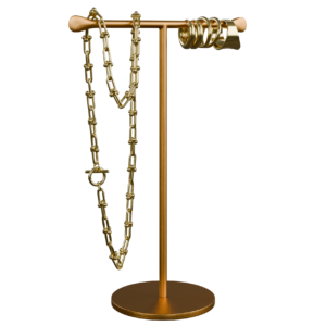 Gold Jewelry Stand 02
