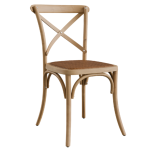 Rattan Seat Chair 01