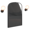 Black Arch Bathroom Mirror 02
