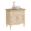Traditional Wood Basin Unit 02