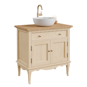 Traditional Wood Basin Unit 02