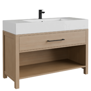 Under Cabinet Oak Basin Unit 01