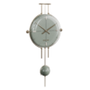 Modern Gold Sage Clock 01