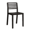Black Slat Chair 01