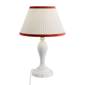 Ceramic Red Ribbon Table Lamp 01