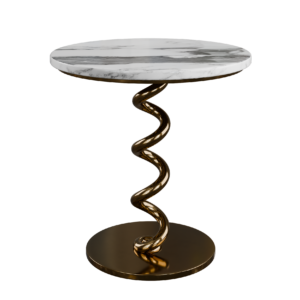Marble Gold Spiral Coffee Table 01