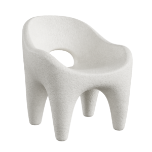 Irregular Stone Stool 01