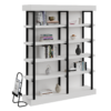 Painted Modern Wood Bookshelf 01