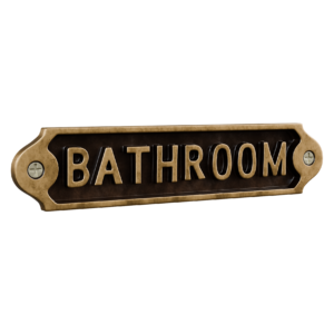 Bathroom Sign 01