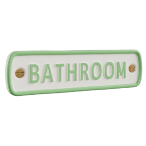 Bathroom Sign 02