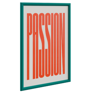 Passion Typography Frame 01
