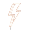 Neon Lightning Bolt Wall Light 01