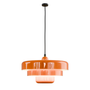 Orange Retro Pendant 01