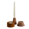 Wood Candle Set 01