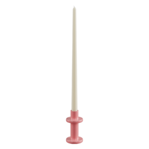 Pink Taper Candle 01