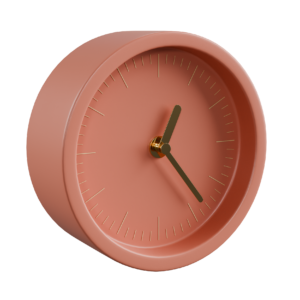 Small Round Wall Clock 01